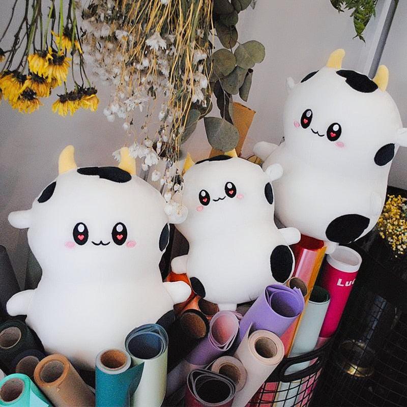 Adorable Animal Cartoon Cows (Vaches) en peluche