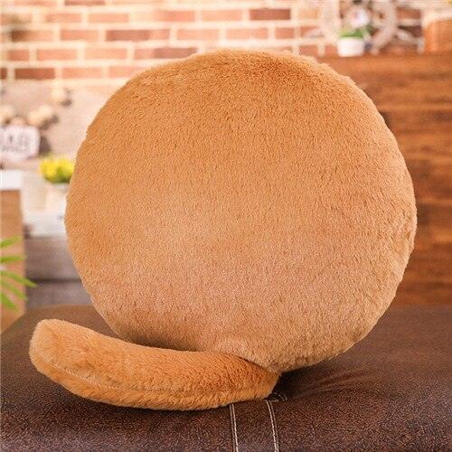 Funny cat butt cushion