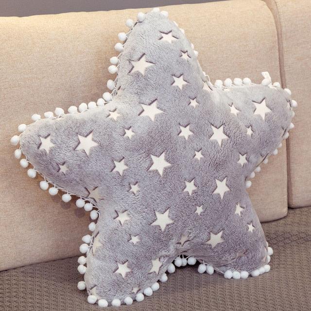 Oreiller en peluche Cloud Moon Star Luminous Pillow Toy