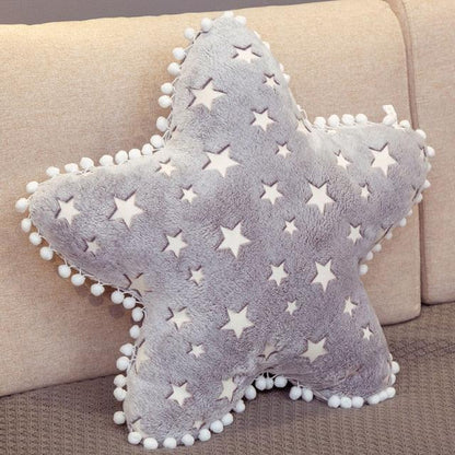 Oreiller en peluche Cloud Moon Star Luminous Pillow Toy