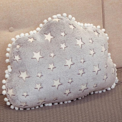 Oreiller en peluche Cloud Moon Star Luminous Pillow Toy