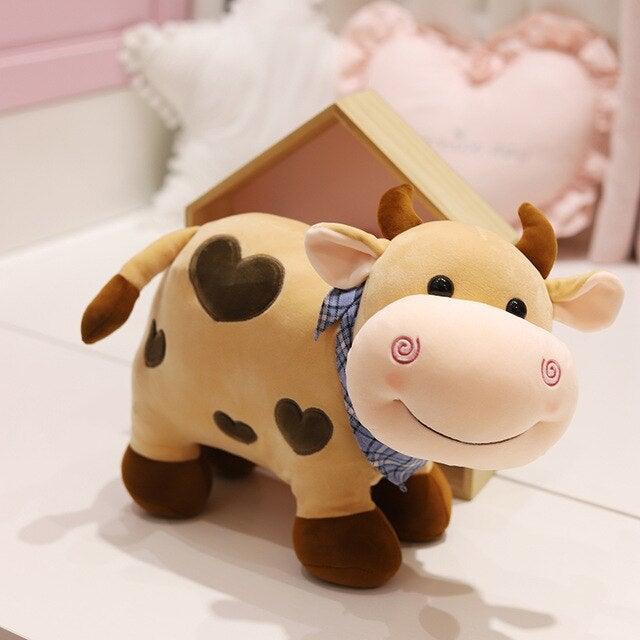 Peluche Vache Cœur - Peluche Center | Boutique Doudou & Peluches