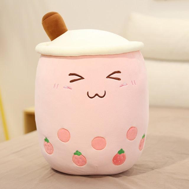 Bubble tea cup plush toy