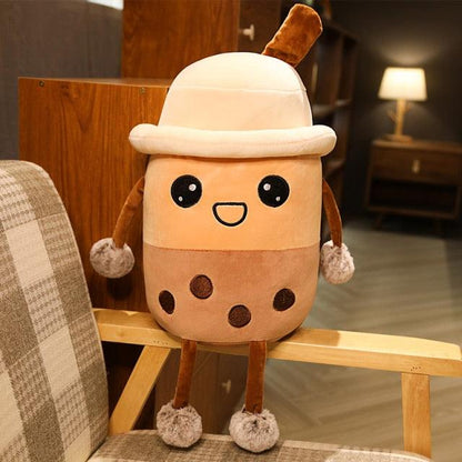 Bubble tea cup plush toy