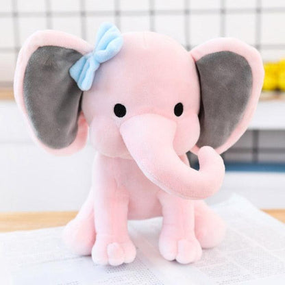 9" sleeping elephant plush toy for baby's room