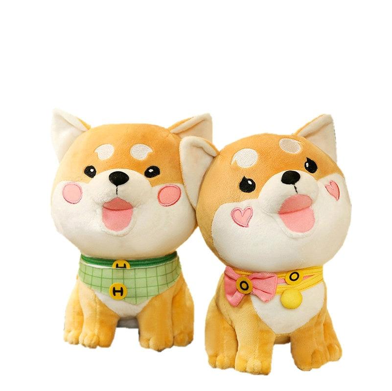 Peluche Kawaii Shiba Inu Visage Rond