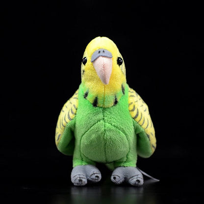 Jouet peluche de 5.11" Budgerigar Green Bird Kawaii Plush Toy