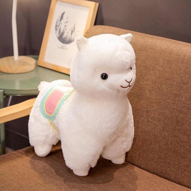 Cute Saddle Alpaca Plush Toys