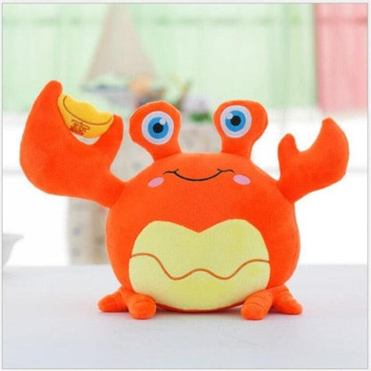 8" Crab Plush, Crab Stuffed Animal for Kids