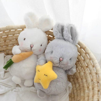 Peluche lapin angora