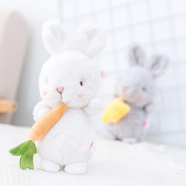 Peluche lapin angora