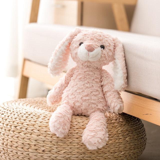 Peluche Lapin Rose Apaisé Compagnon de Sommeil