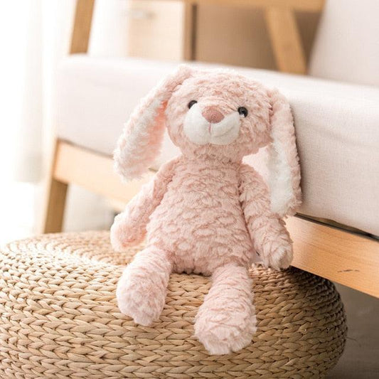 Peluche Lapin Rose Apaisé Compagnon de Sommeil