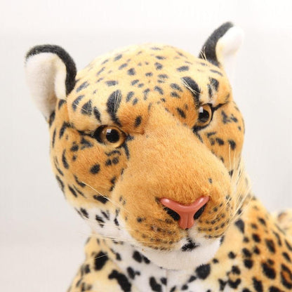 Life-size realistic Leopard plush toy