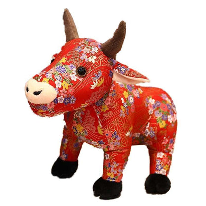 Peluche Vache a Fleur - Peluche Center | Boutique Doudou & Peluches