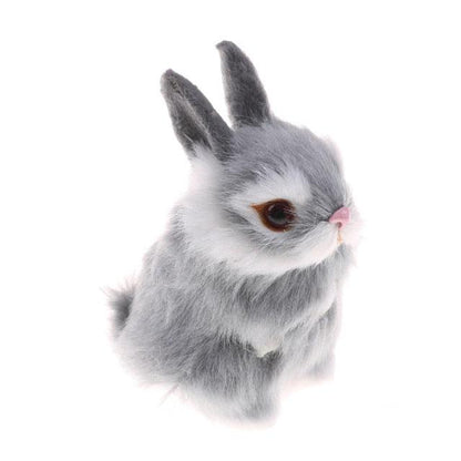 Plush Mini Pocket Realistic Fox &amp; Rabbit Stuffed Animals Plushies
