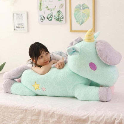 Peluche Licorne Géante Cheval Volant