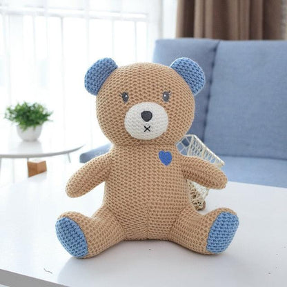 Creative Stuffed Animal Toy Knit Animal Doll