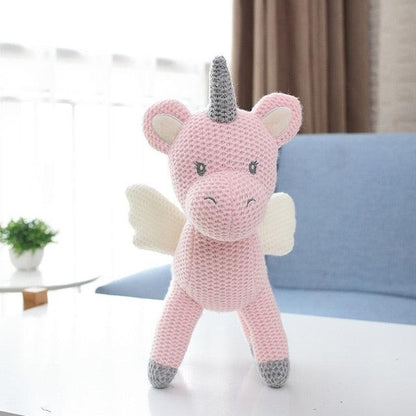 Creative Stuffed Animal Toy Knit Animal Doll