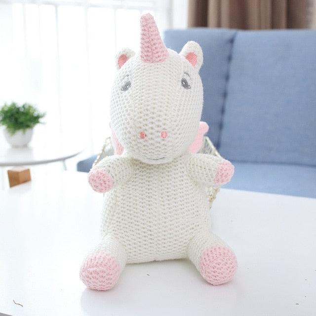 Creative Stuffed Animal Toy Knit Animal Doll