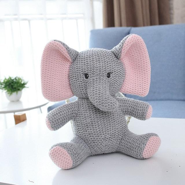 Creative Stuffed Animal Toy Knit Animal Doll