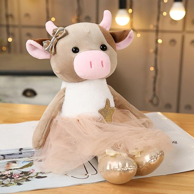 1pc 16.5" Cute &amp; Lovely Dressing Cloth Animal Ballet Mouse Plush Toys