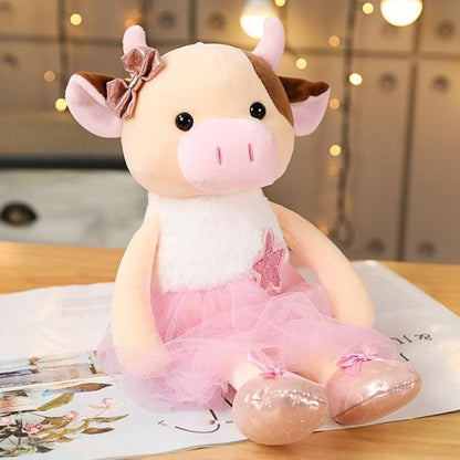 1pc 16.5" Cute &amp; Lovely Dressing Cloth Animal Ballet Mouse Plush Toys