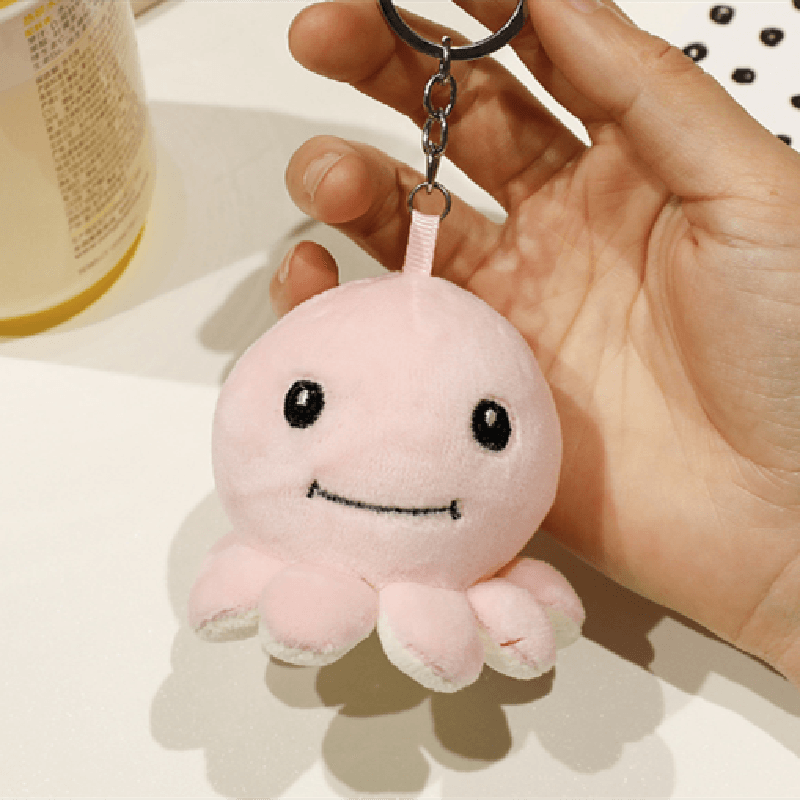 2.4" Cute Octopus Animal Plushie Small Pendant Backpack Hanging Toys