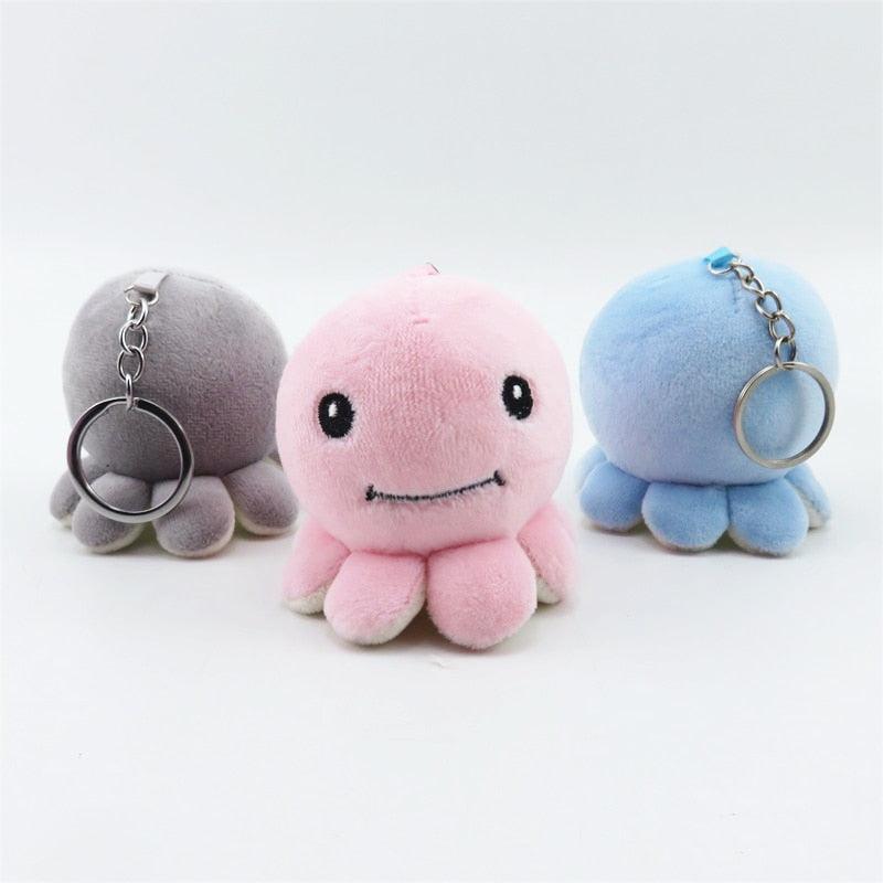 2.4" Cute Octopus Animal Plushie Small Pendant Backpack Hanging Toys