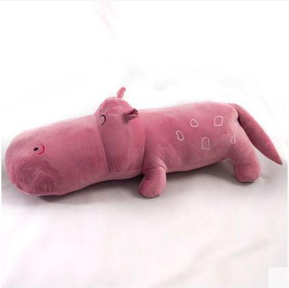 Peluche Hippopotame Plat - Peluche Center | Boutique Doudou & Peluches