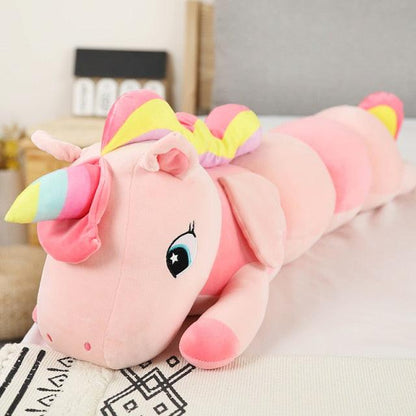 Cute Caterpillar Shaped Stuffed Animal Long Pillows