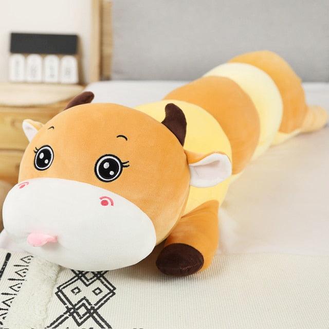 Cute Caterpillar Shaped Stuffed Animal Long Pillows