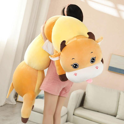 Cute Caterpillar Shaped Stuffed Animal Long Pillows