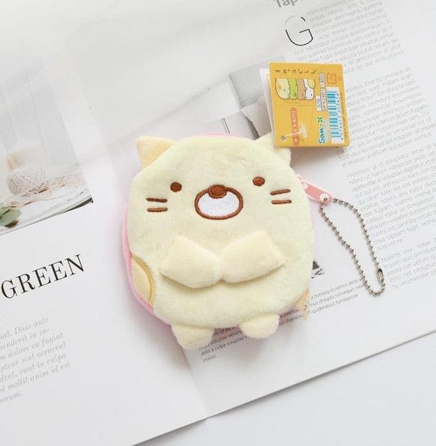 Sumikko Gurashi Plush Doll with Coin Purse and Pendant