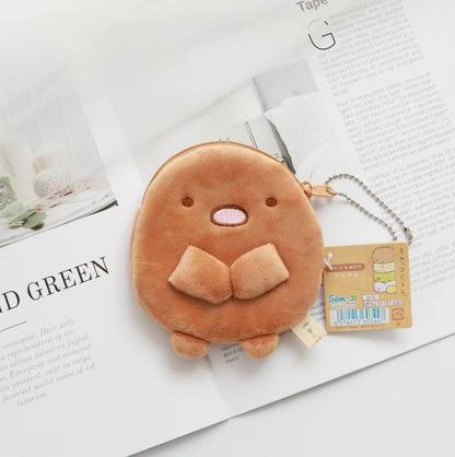 Sumikko Gurashi Plush Doll with Coin Purse and Pendant