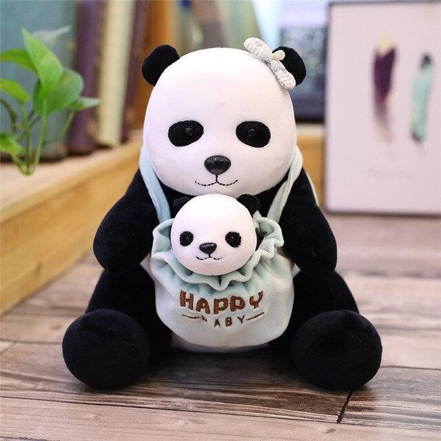 Peluche Panda Avec Bébé - Peluche Center | Boutique Doudou & Peluches