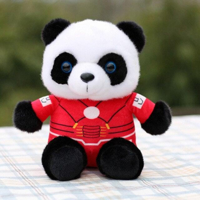 Peluche Panda Iron Man - Peluche Center | Boutique Doudou & Peluches