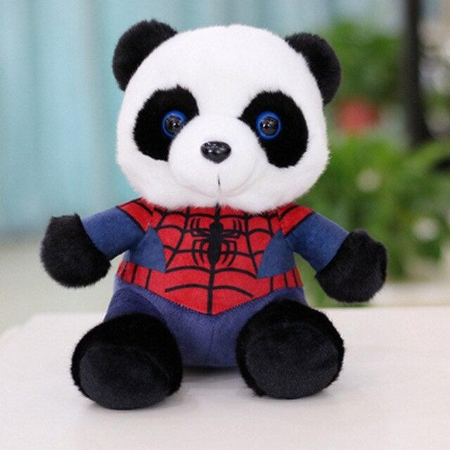 Peluche Panda Spider-Man - Peluche Center | Boutique Doudou & Peluches