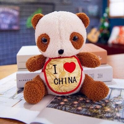 Peluche Panda I Love China - Peluche Center | Boutique Doudou & Peluches