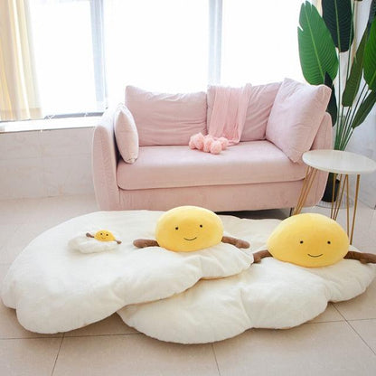 Giant Egg Yolk Floor Mat