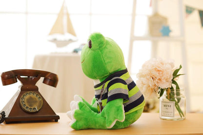 Frog Plush Doll with Clothes