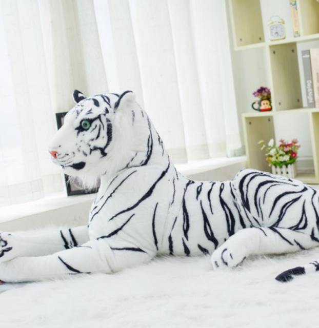 Tiger and Leopard Plush Toys, Stuffed Wild Animals.