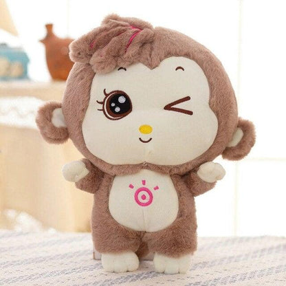 Peluche Singe Fille - Peluche Center | Boutique Doudou & Peluches