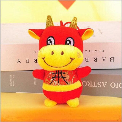 Peluche Rouge Vache - Peluche Center | Boutique Doudou & Peluches