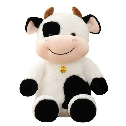 Vache en Peluche Noir et Blanche - Peluche Center | Boutique Doudou & Peluches