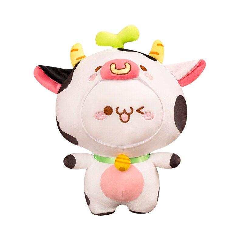 Peluche Kawaii Vache - Peluche Center | Boutique Doudou & Peluches