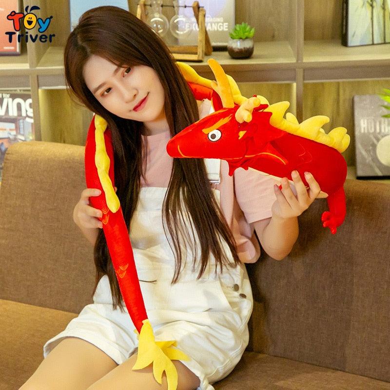 Peluche Dragon Chinois Géant