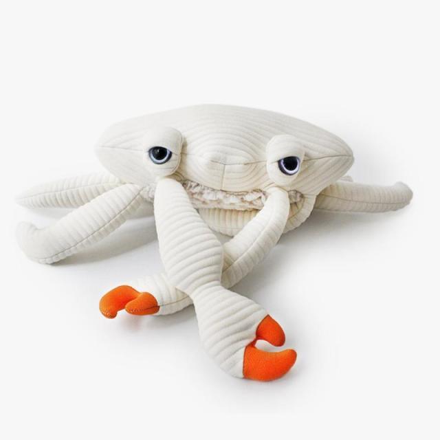 Mini bébé crabe super doux en peluche