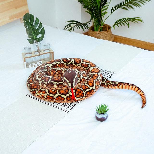 Peluches serpent géant 3D