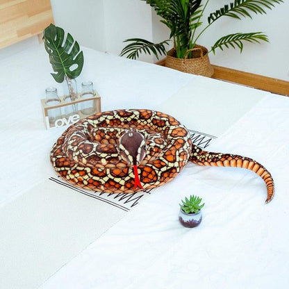 3D giant snake stuffed animals